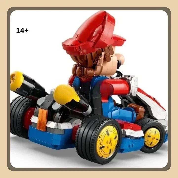 2025 neue 72037 Standard Kart Classic Spiel Racing Auto Modell Bausteine Stadt Auto Montage Ziegel Spielzeug für Kinder Erwachsene geschenke