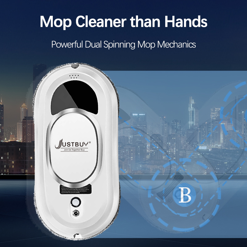 Fenêtre Robot aspirateur nettoyage électrique verre limpiacristales télécommande Machine