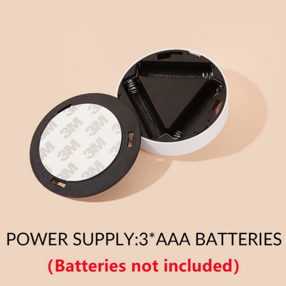 タッチ LED キャビネットライト電池式スティックオンウォールサンセットランプキッチン寝室クローゼット食器棚夜の光の装飾