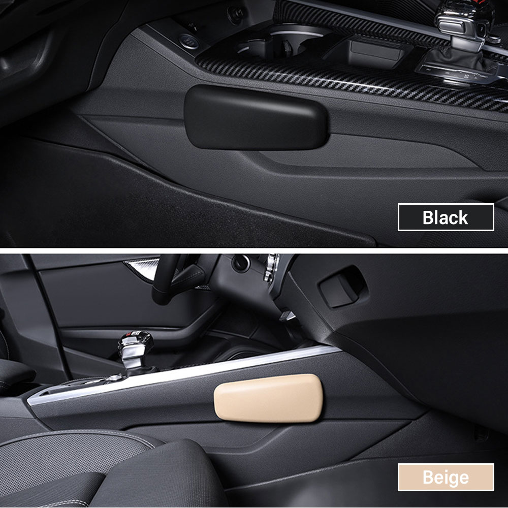 1x รถเข่า Pads ขารถขา Rests เข่า Pads รถประตูควบคุมขา Pads Universal Foot Pads Auto Armrest