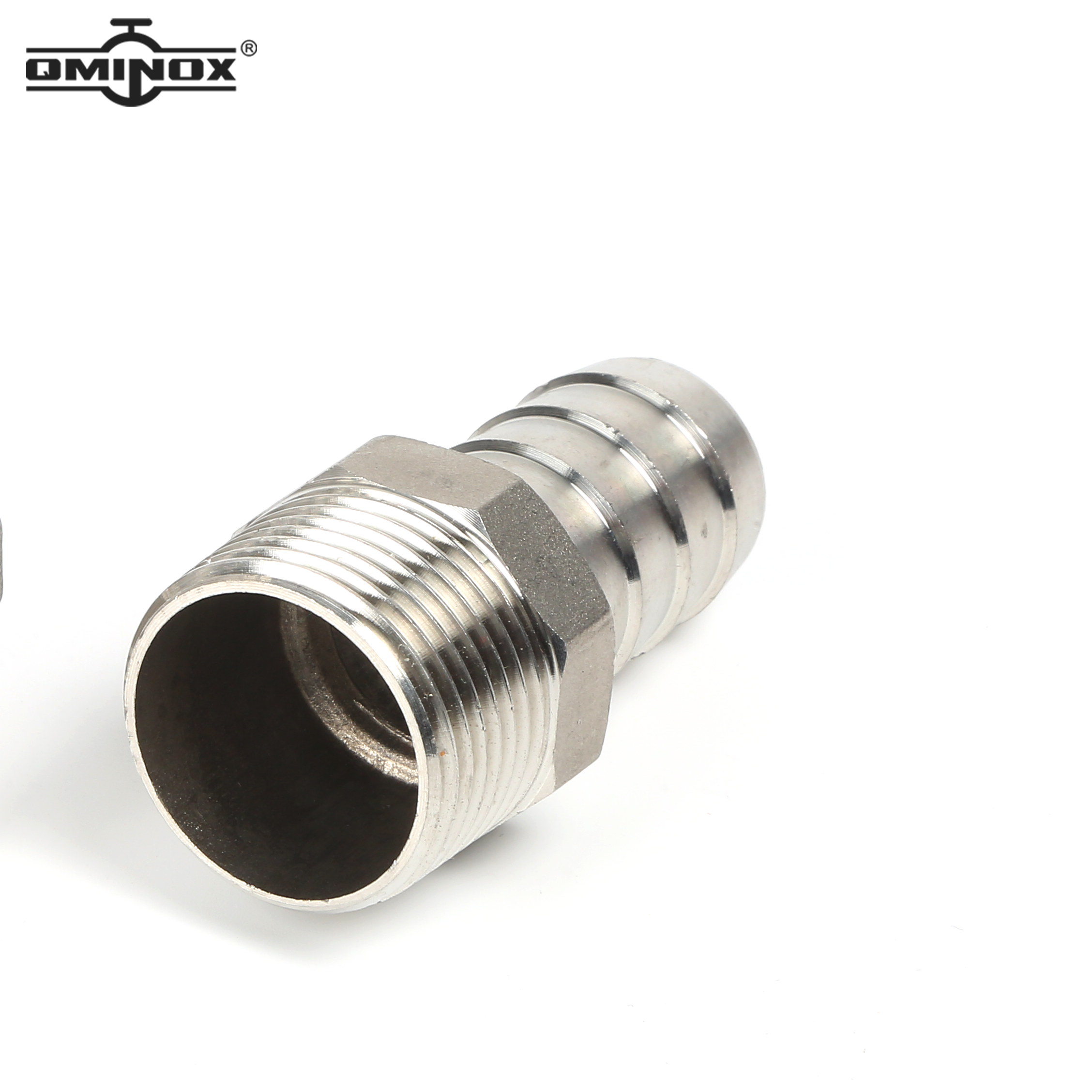 ท่อ Barb FITTING SS304 1/8 "1/4" 3/8 "1/2" 3/4 "1" 2 "BSPT ชาย 6 8 10 12 13 15 16 19 20 25 32 มม.ท่อ COUPLER CONNECTOR ADAPTER