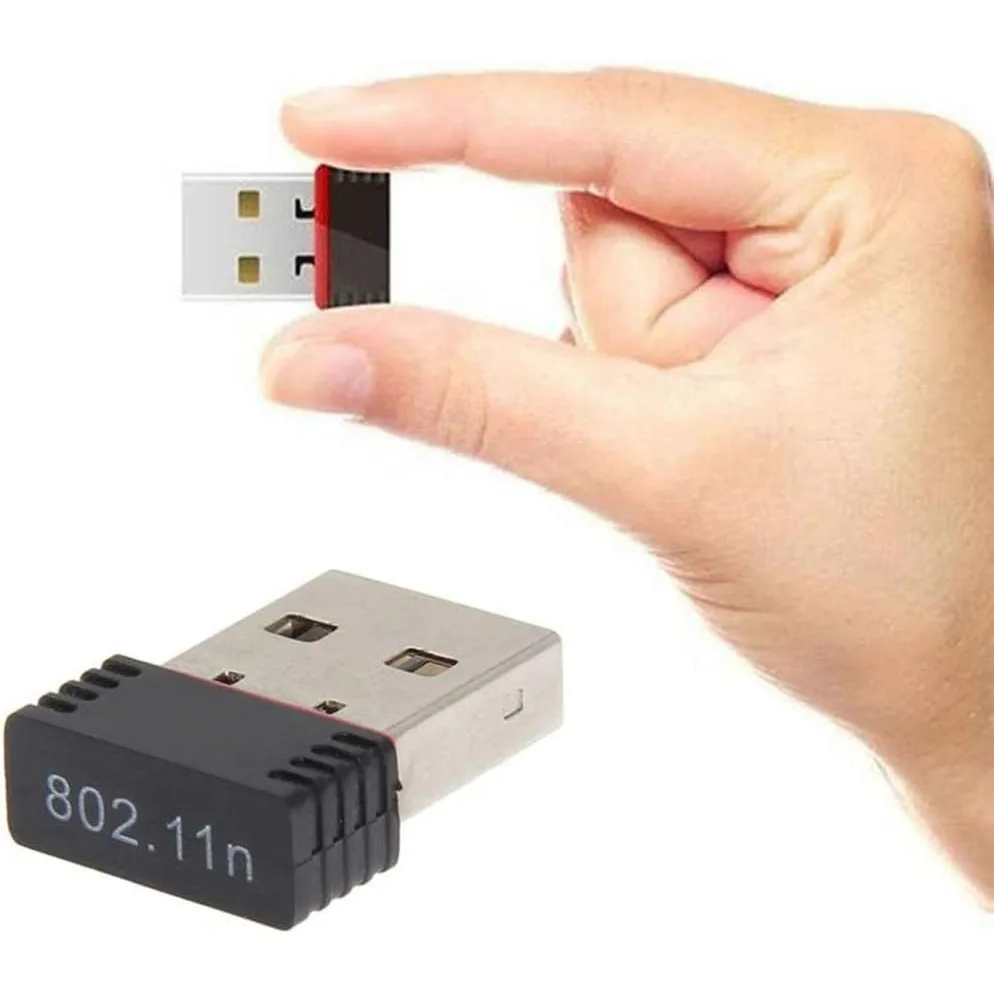 Mini-netwerksignaalontvangst Driverless Wi-Fi-adapter voor pc Desktop 2.4G netwerkkaart USB Plug and Play