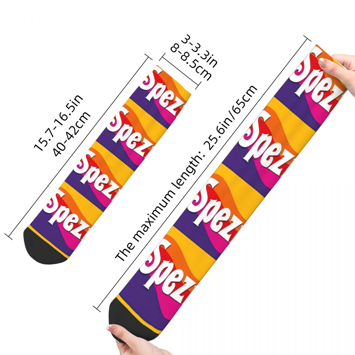 Happy Men's Socks Paulaner Spezi Munich Retro Beer Drinks Harajuku Casual Crew Sock Gift Pattern Printed