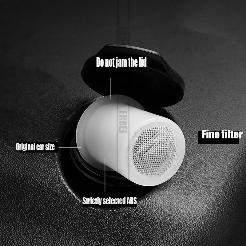 Cocok untuk 2016-2021 Tesla Model 3 Model Y Wiper Filter Air Kaca Pengisi Air Aksesori Modifikasi Corong