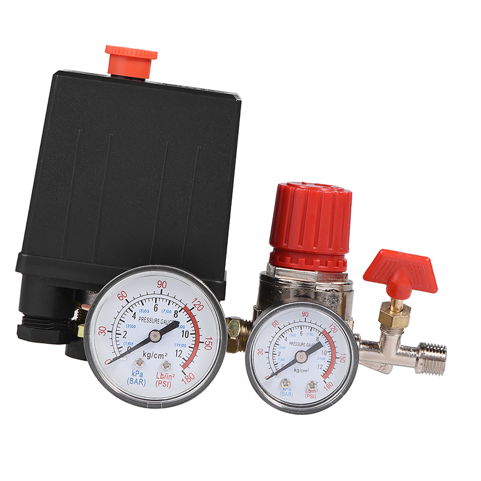 Luft kompressor ventil Luft kompressor Drucksc halter kleiner Luft kompressor Drucksc halter Steuerventil regler mit Manometern