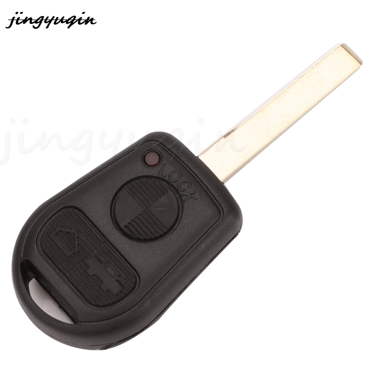 Jingyuqin-llave remota de coche de 3 botones, Chip ID44 PCF7935 de 315/433Mhz para BMW Z3 E31 E32 E34 E36 E38 E39 E46 Z3i HU58/HU92