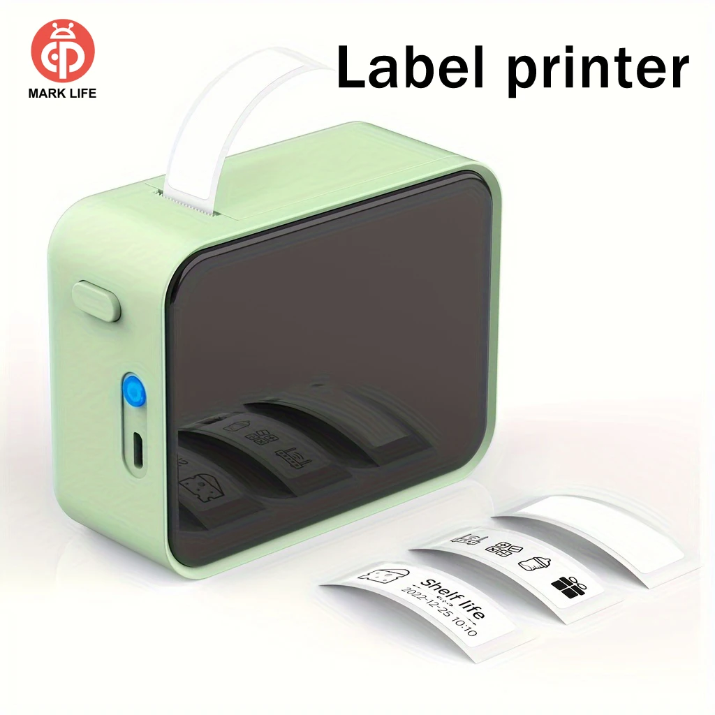 Мини-портативный принтер Marklife B1 B21 D110 P15, беспроводной самоклеящийся смарт-принтер этикеток для подарка/сделай сам, креатива/маркировки