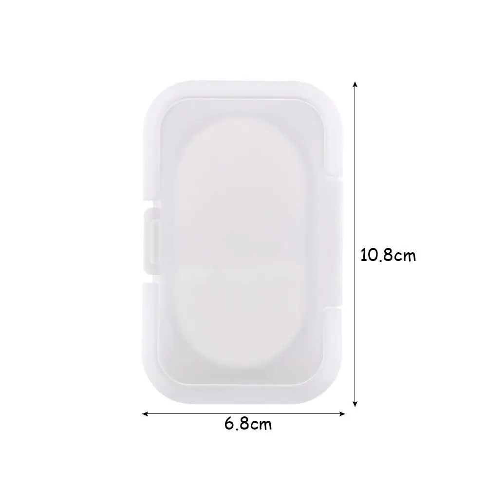 1/5/10Pcs Plastic Rectangular Baby Wipes Lid Snap-Strap Flip Caps Reusable Replacement Tissues Cover Useful Dustproof Box Lid