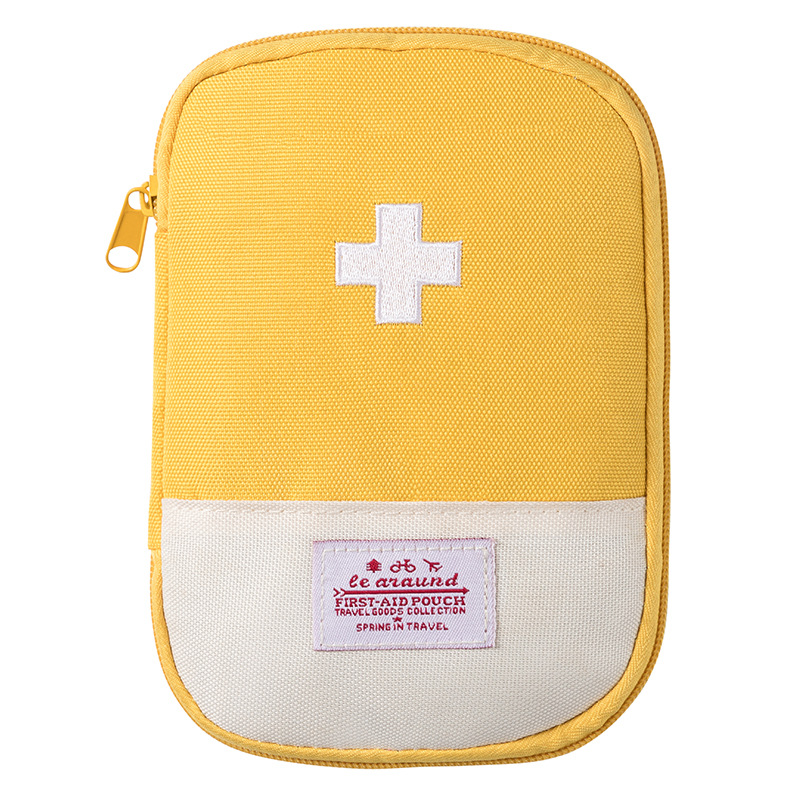 Botiquín médico portátil de 1 pieza, bolsa dispensadora y de almacenamiento de medicina, pastillero de viaje al aire libre, botiquín de primeros auxilios