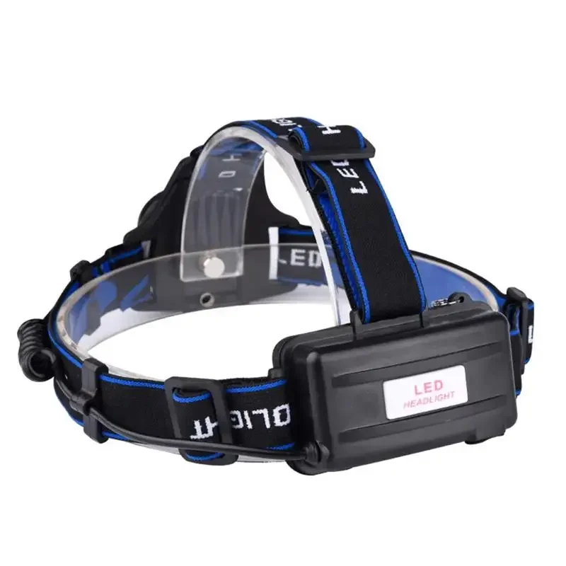 Bright Powerful LED Rechargeable Headlamp 3 Lighting Modes Telescopic Flashlight ZoAom Fishing Headlamp Camping Bicycle Torch