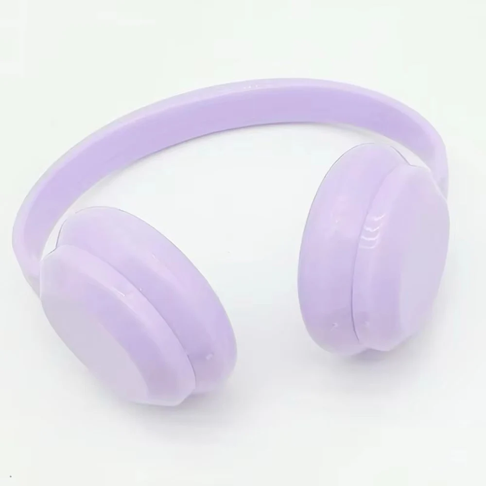 Für Labubu 17 cm Macaron Farbe Baumwolle Puppe Kopfhörer Zubehör 10 cm Mode Kopfhörer Nette Puppe Kopfhörer
