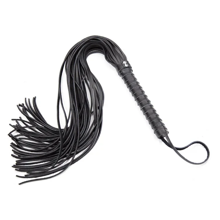 68CM Echtes Leder Quaste Pferd Peitsche Mit Griff Flogger Reit Peitschen Lehre Ausbildung Reiten Peitschen neue