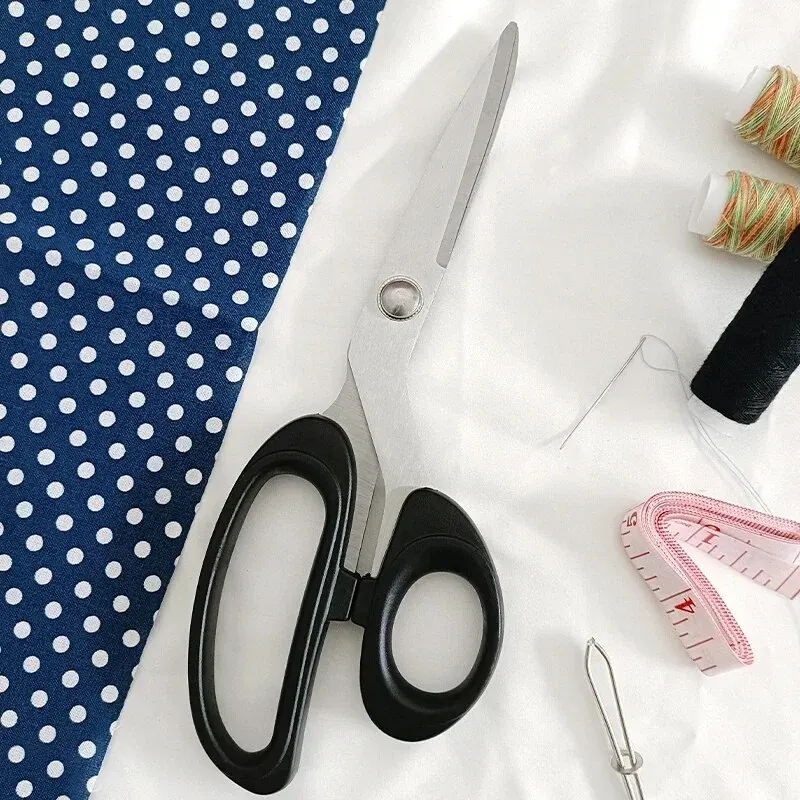 Stainless Steel Tailor's Scissors For Fabric Professional Sewing Tool Garment Scissors Durable