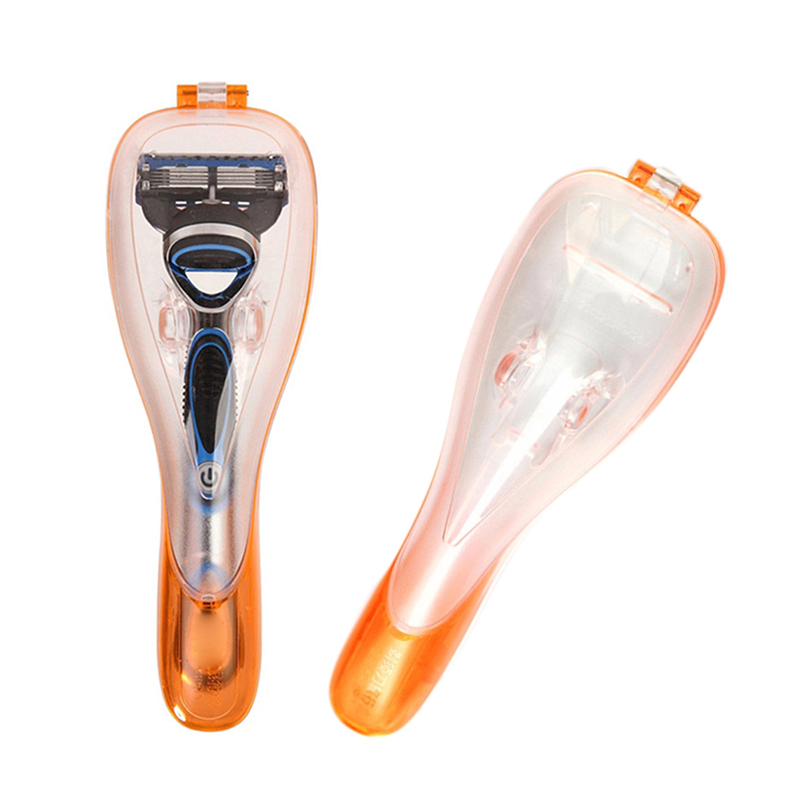 1PCS Portable Men's Razor Blades Holder Box Portable Travel Shaver Holder Box Case Shaving Machine Razor Holder
