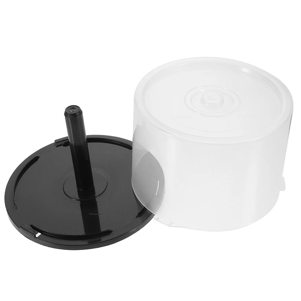 Storage Bucket Dvd Discs ganizer Empty Cd Container Plastic Storage Rack Compact Disk Holder Storage Box Unit