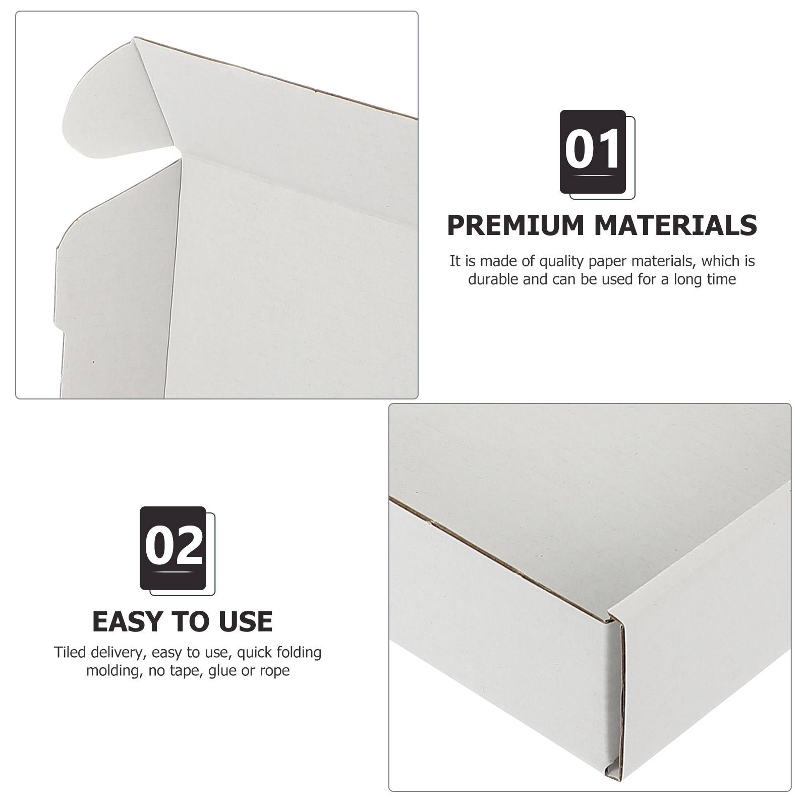   20-delige Express-verpakking Kartonnen verzenddozen Zakelijk voor postverpakking Geschenkverpakking