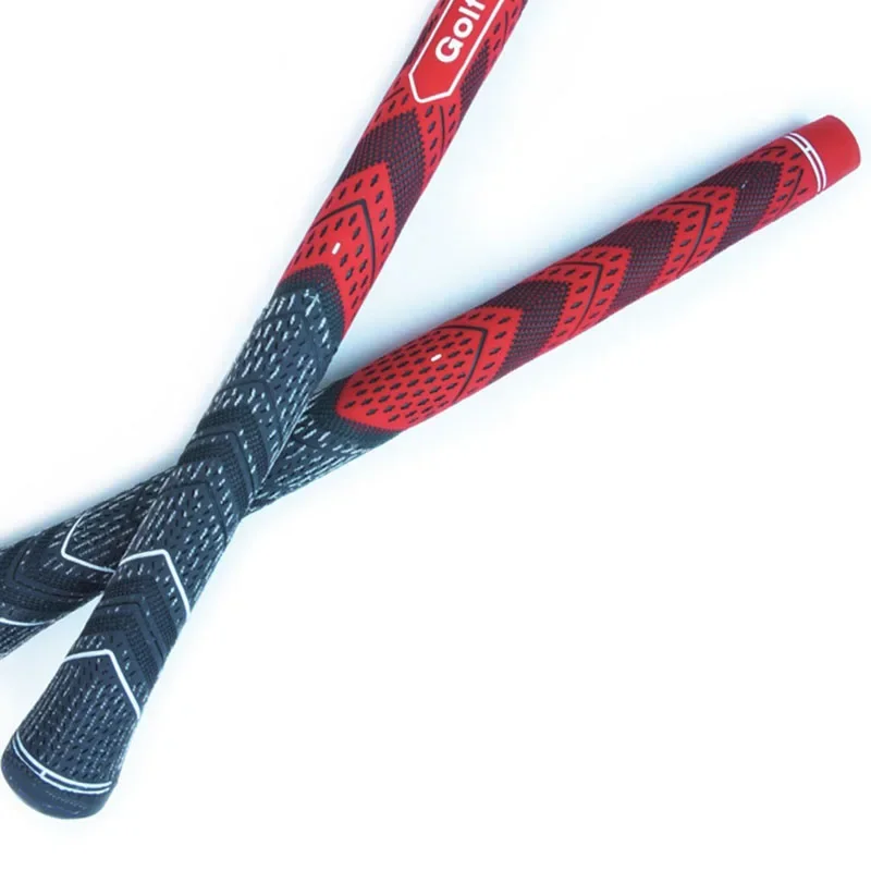 ใหม่ 13PCS Golf Club Grips ชุดมาตรฐาน/ขนาดกลาง Mens ยางกอล์ฟ Grips 5/10Pcs เส้นด้ายฝ้าย Golf Grip เหล็กและไม้ Grip universal