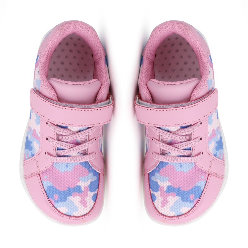 GudaFoot Little/Big Kid รองเท้าเท้าเปล่ากว้าง |   รองเท้าผ้าใบเปิดยางยืดสไตล์มินิมอลสําหรับเด็กชาย/เด็กหญิง |   ยืดหยุ่นได้ - Zero Drop Sole
