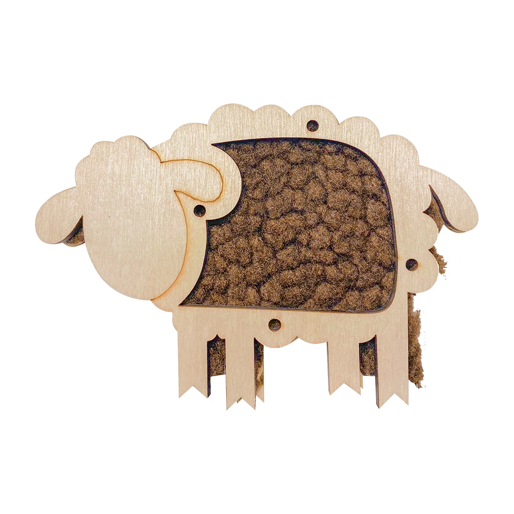 Juguetes Montessori, tablero ocupado, accesorios Diy, educación de aprendizaje, juegos de mesa ocupados para componentes de tablero de actividades para bebés, piezas de madera