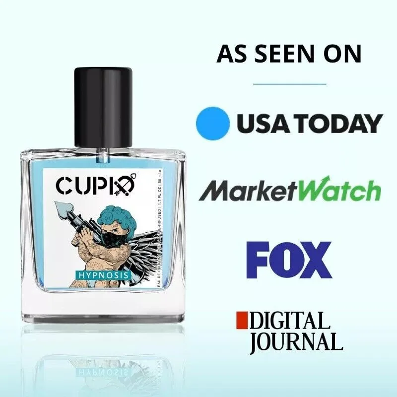 Original Sealed EDP Hypnosis Cupid 2.0 Pheromone-Infused Cologne for Men Best Gift