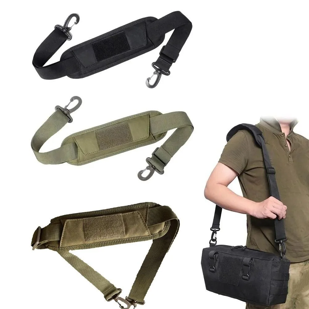 1 PCS Adjustable Shoulder Strap Durable Detachable Nylon Bag Shoulder Belt Simple Solid Color Replacement Belt