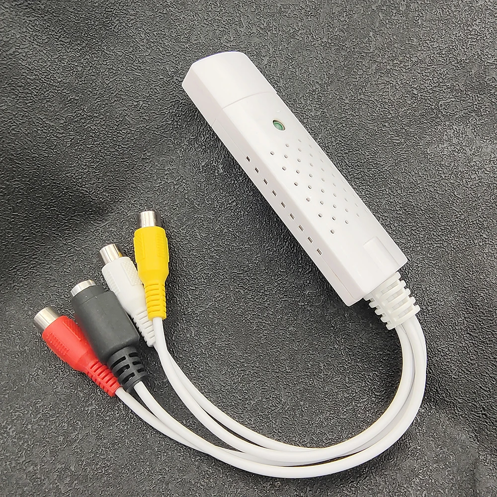 USB 2,0 Карта видеозахвата преобразователь видео Аудио ТВ DVD VHS Аудио Захват адаптер карта тв видео DVR для Windows