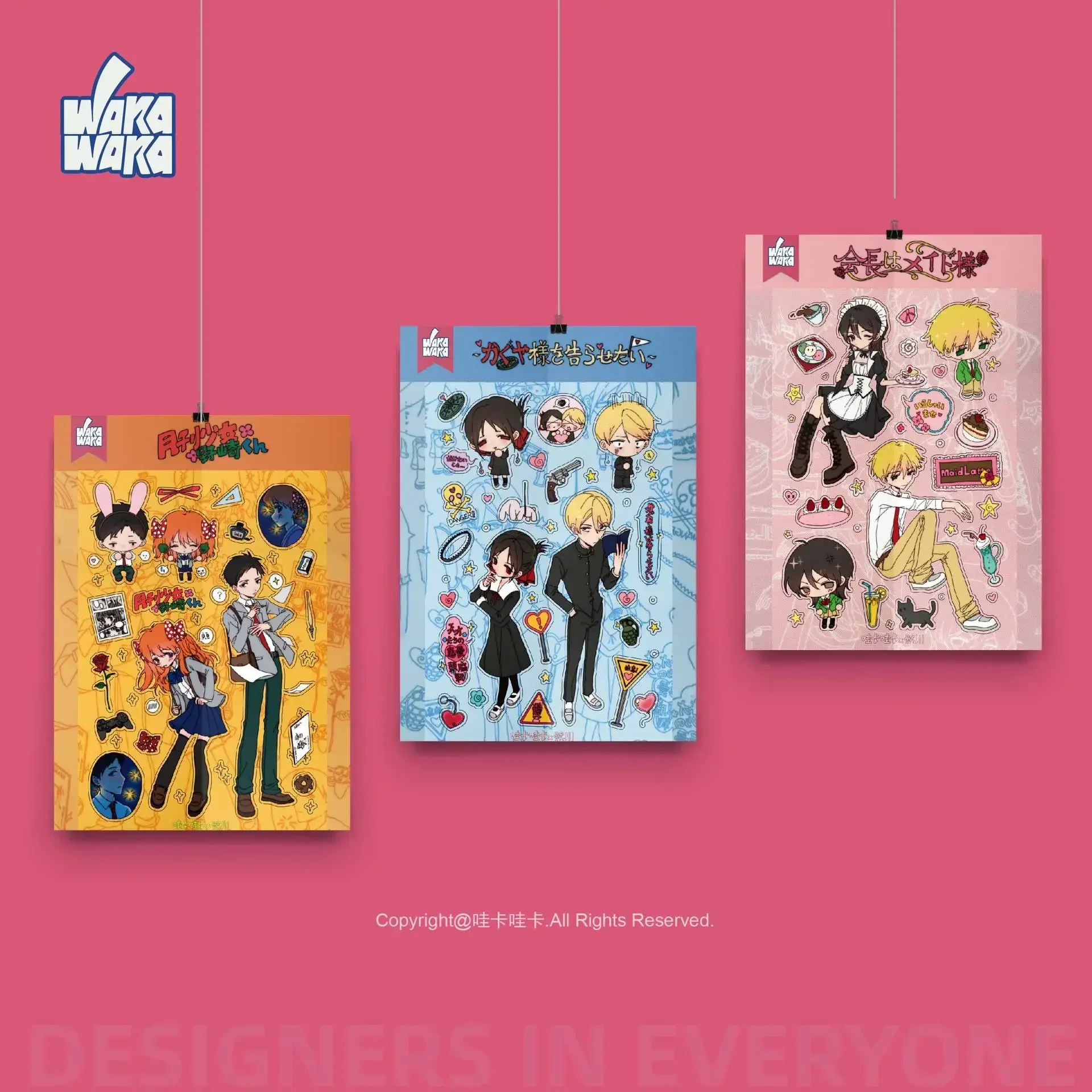 Manual de corazón femenino, pegatina de personaje, pegatina de corte creativa, Material de manual Diy, Guka