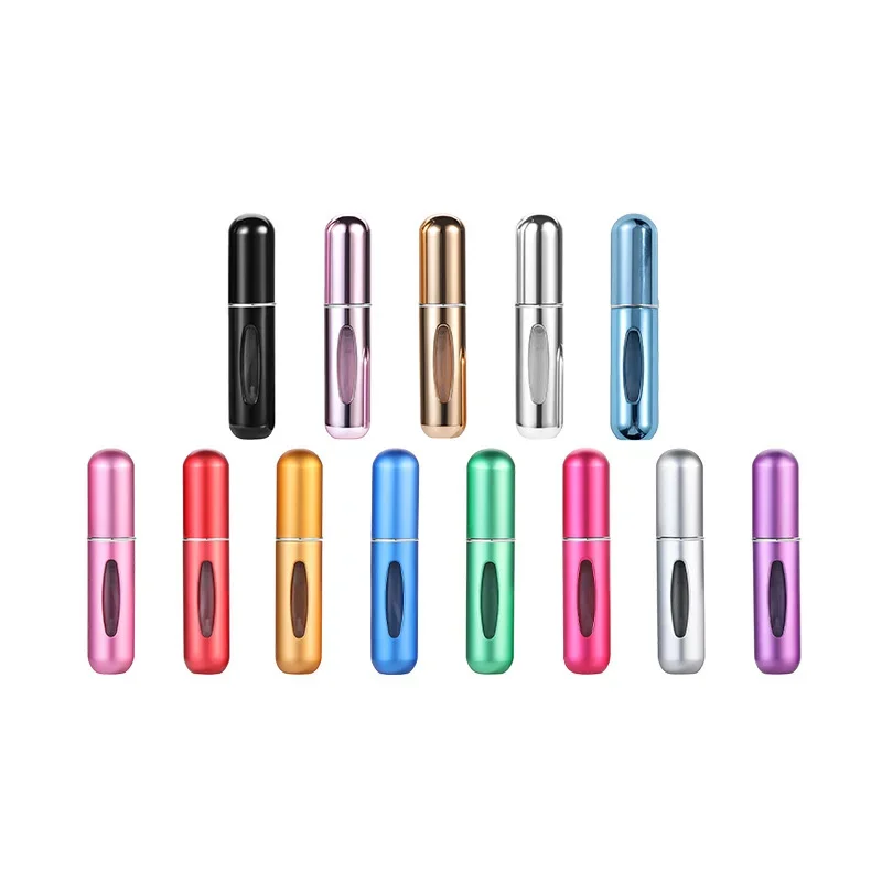 5/8ml สเปรย์น้ําหอมขวดรีฟิลขวดสเปรย์บรรจุขวดด้านล่าง Charge แบบพกพาเครื่องสําอาง Sub-ขวด