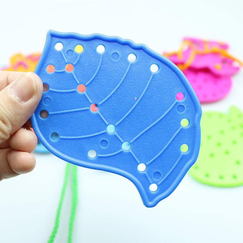 糸通しおもちゃ モンテッソーリ教育 微細運動能力開発 教室用品 Regalos Cumpleaños Niños Para Invitados