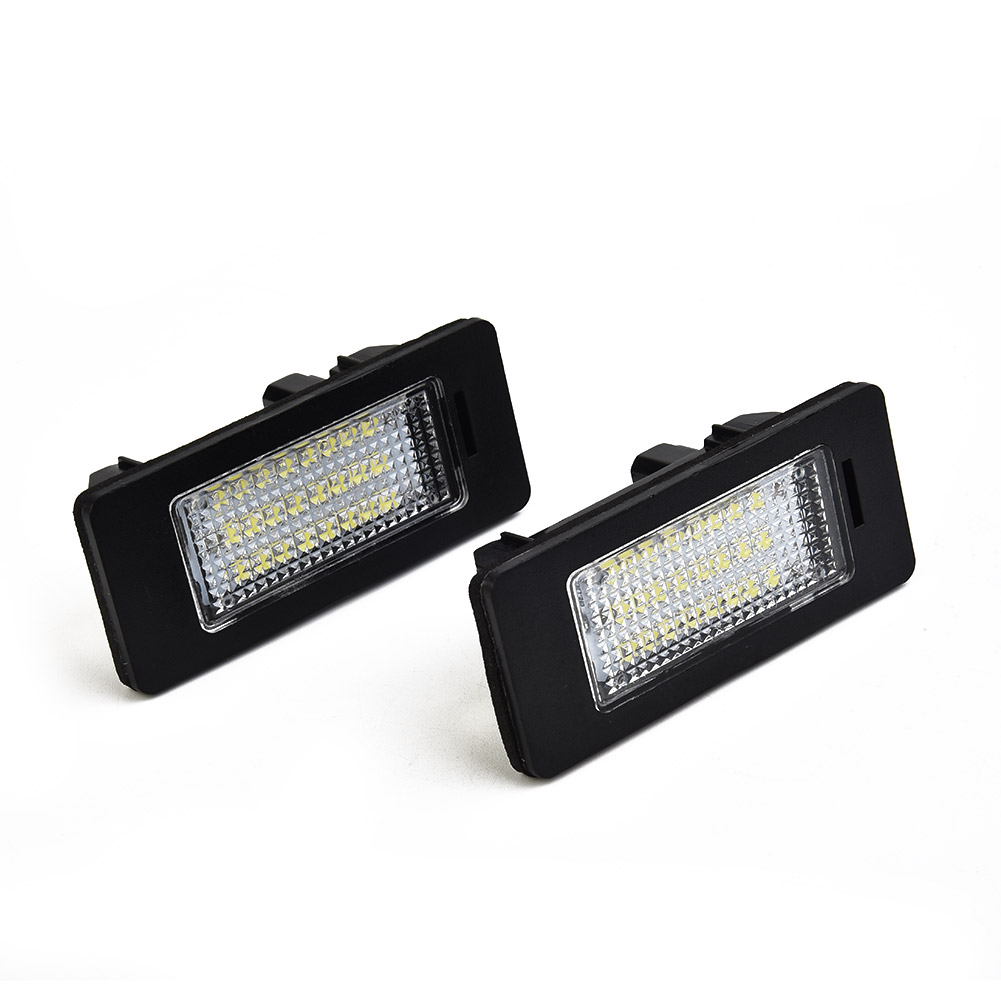 Número da matrícula do carro Light, 24LED Lights, Produtos Automóveis, BMW E90, M3, E92, E70, E39, F30, E60, E61, E93, 2pcs