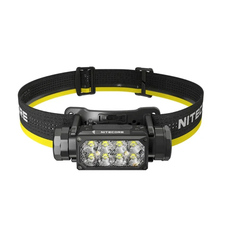 NITECORE HC65 UHE Linterna frontal de metal resistente 2000 lúmenes USB-C recargable con batería NL1840HP