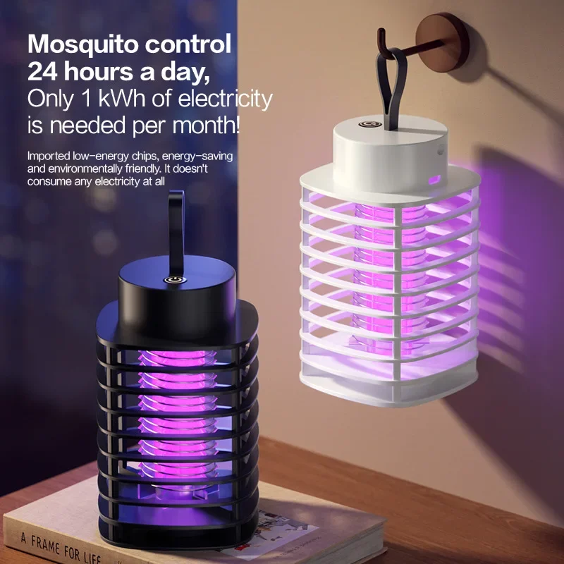 Xiaomi Automatic Intelligent Mosquito Killing Lamp USB Charging Electric Shock Mosquito Lamp Kill Desktop Wall Hang Dual Use