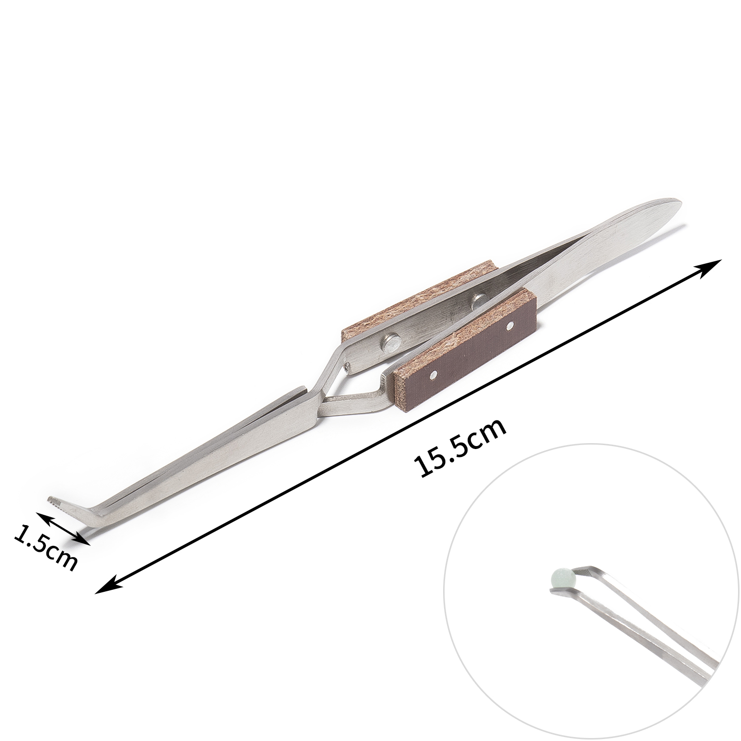 1 個プロフェッショナルジュエリーピンセットセットストレート/湾曲先端ピンセットチェーンピンセット溶接ピンセット宝石ビーズピックアップジュエリーツール