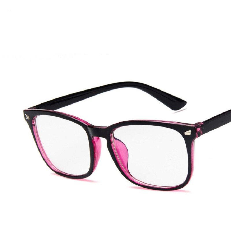 Occhiali che bloccano la luce blu Fashion Square occhielli finti Anti Uv Ray Computer Gaming per donne e uomini