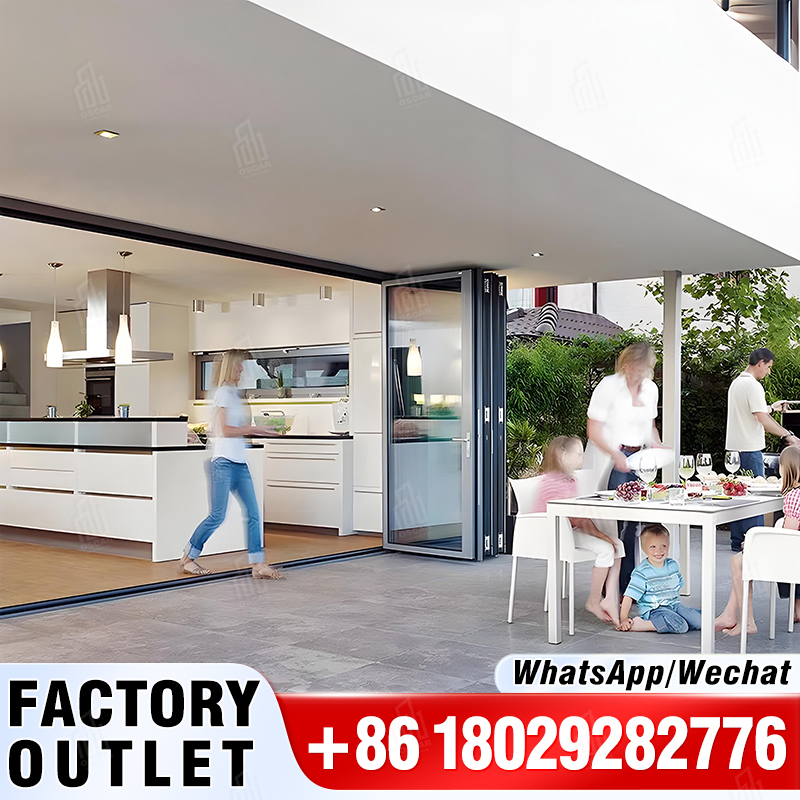 Porta giratória de alumínio interior OEM/ODM de última geração revestida de vidro Slim Frame Fullview Portas de batente