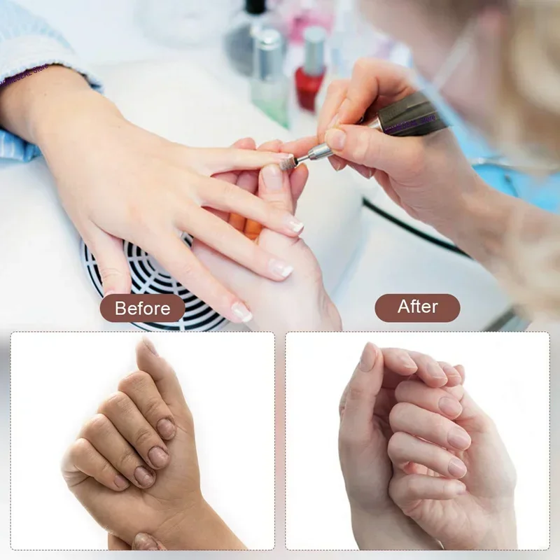 ネイルサンディングリングバンド 80/120/180 グリット電気マニキュアドリル研削ヘッド UV ジェルポリッシュ除去ペディキュア研磨ツール