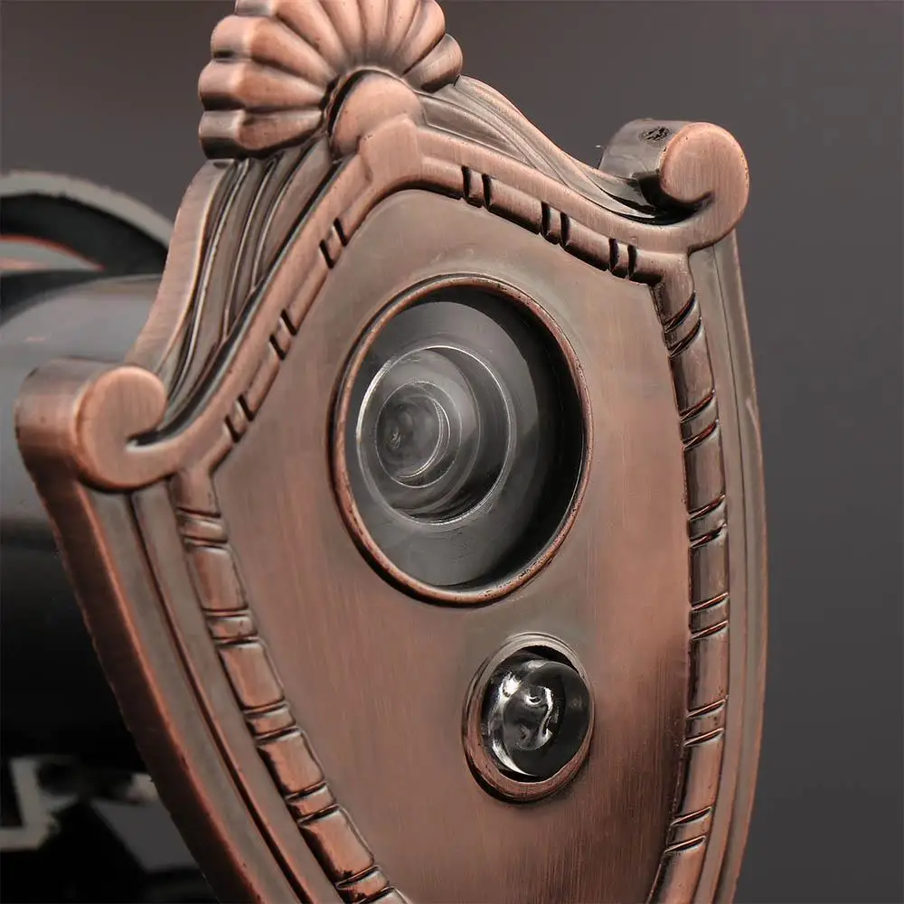 Door Viewer 180 Degree Wide Angle Peephole Security Hidden Door Adjustable Glass Lens For Furniture Hardware Tools