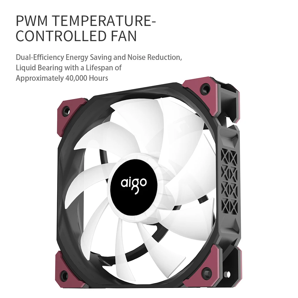 Aigo ICE600SE Cpu クーラーファン ARGB 6 ヒートパイプ 4pin PWM 120MM ケースファンエアクーラーインテル LGA 1700 1200 115X 18XX 2011 AMD AM4 X99