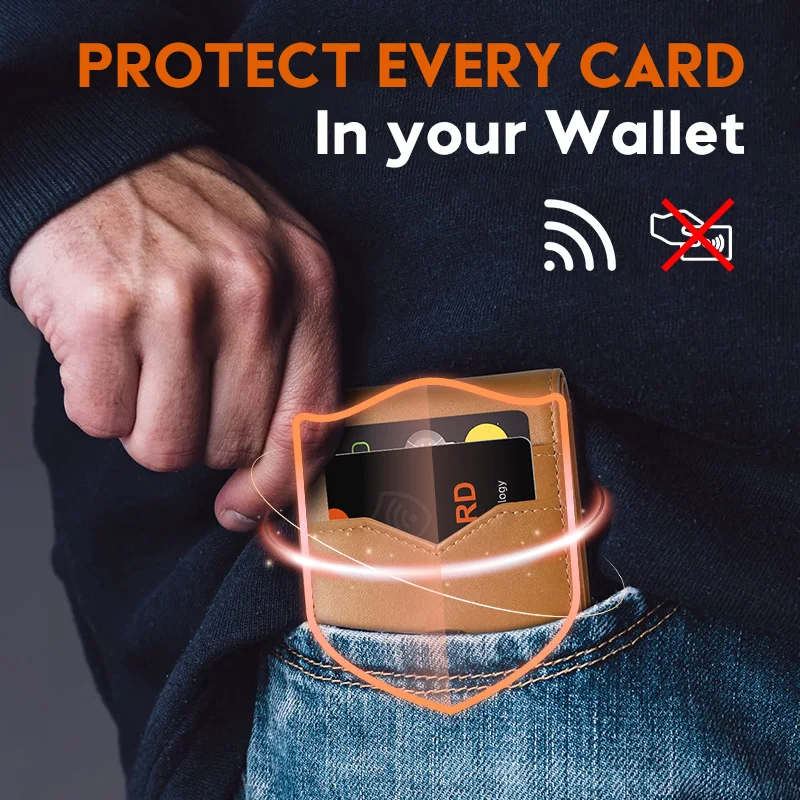 RFID-blockierende Karten, kontaktloses NFC-Debit, Kreditkarte, Reisepassschutz, Blocker-Set, intelligentes Anti-Diebstahl-Design