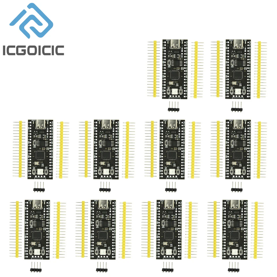 1/5/10pcs RP2040 Scheda centrale TYPE-C USB-C Per Raspberry Core Board 4MB/8MB/16MB RP2 Raspberry Pi Pico Micropython