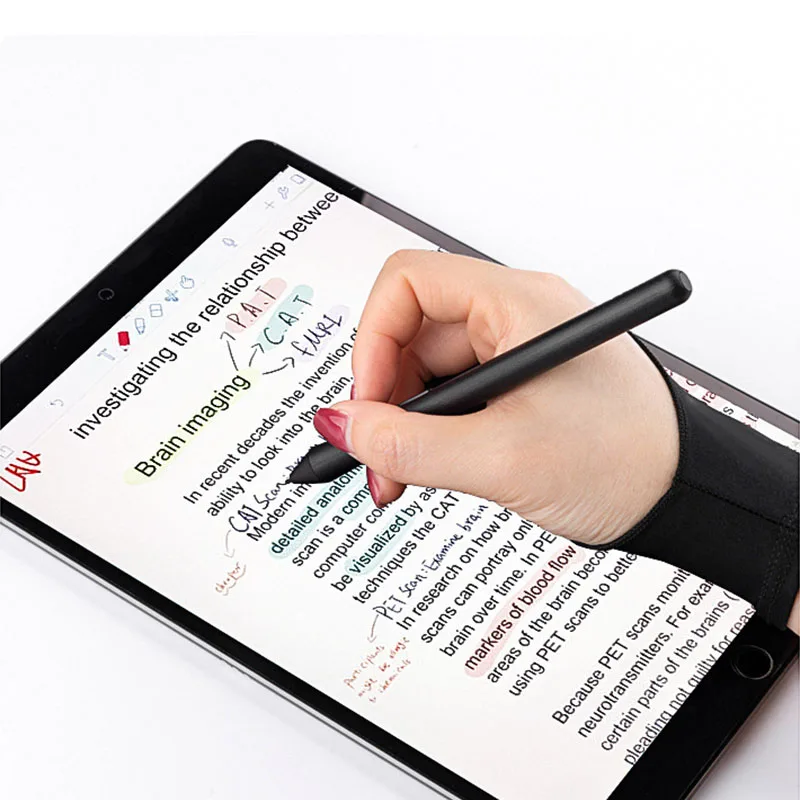 Tablet-Handschuhe, Zeichenhandschuhe, Zeichenhandschuh für die linke Hand, Farbe, digitaler Grafik-Tablet-Handschuh für Zeichenhandschuhe