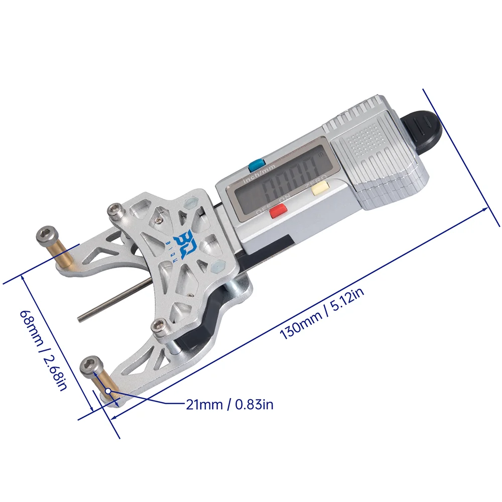 Bigtreetech belter cinto ferramenta de tensão display digital sensor eletrônico cinto tensiômetro elástico para voron vzbot ldo motor s2dw