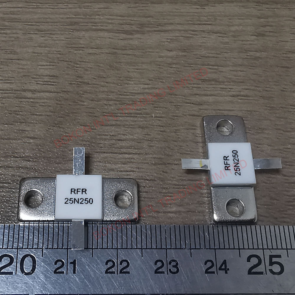 25 Ohm 250 Watt Flanschwiderstände RFR 25N250 ersetzt RFP-250-25rm 31a1076f RF Power Dickschicht 250 W 25 Ω DC-3 GHz RFR25N250