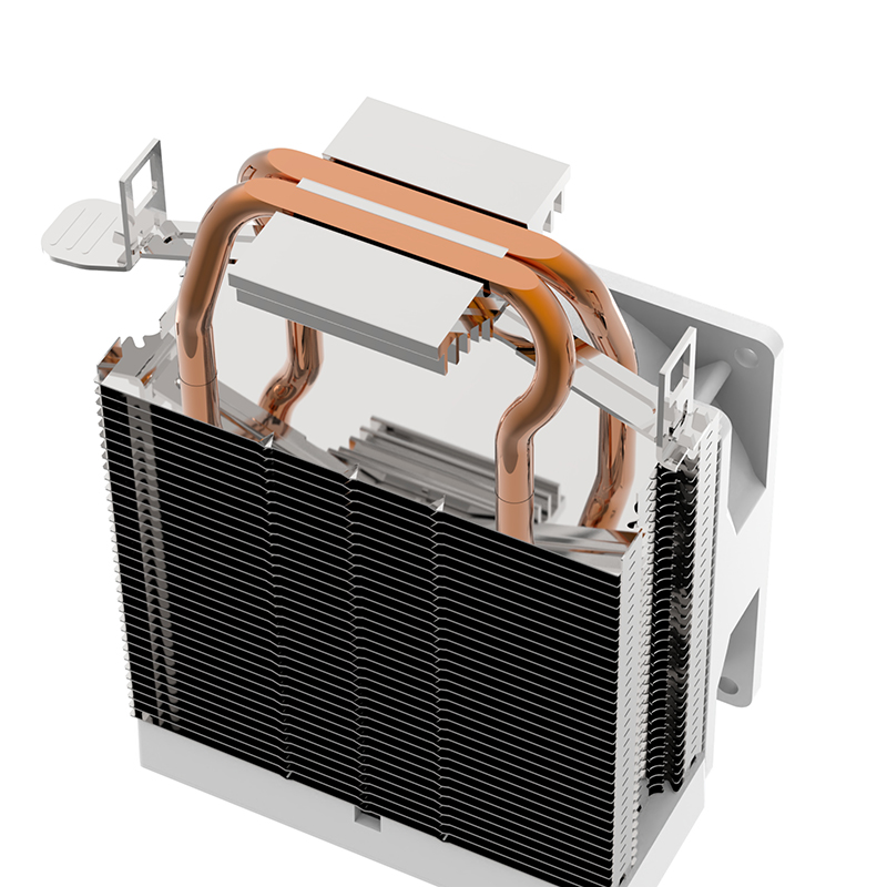 METALFISH CPU Cooler ZH1200 2 Heatpipes Radiator ARGB 4PIN PWM Silent Fan For Intel 1700 1200 115X 1366 2011 AMD AM5 AM4 AM3