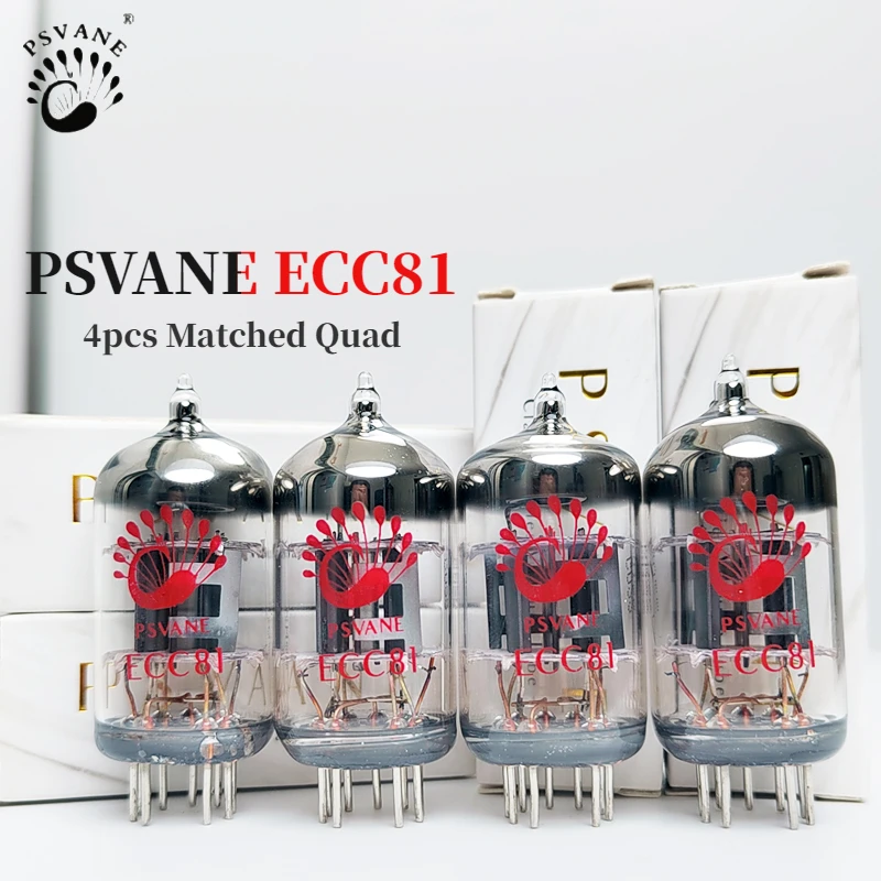 PSVANE tubo de vacío ECC83 12AX7 12AU7 ECC82 ECC81 12AT7 EL84 amplificador electrónico de precisión a juego Quad combinado de alta fidelidad