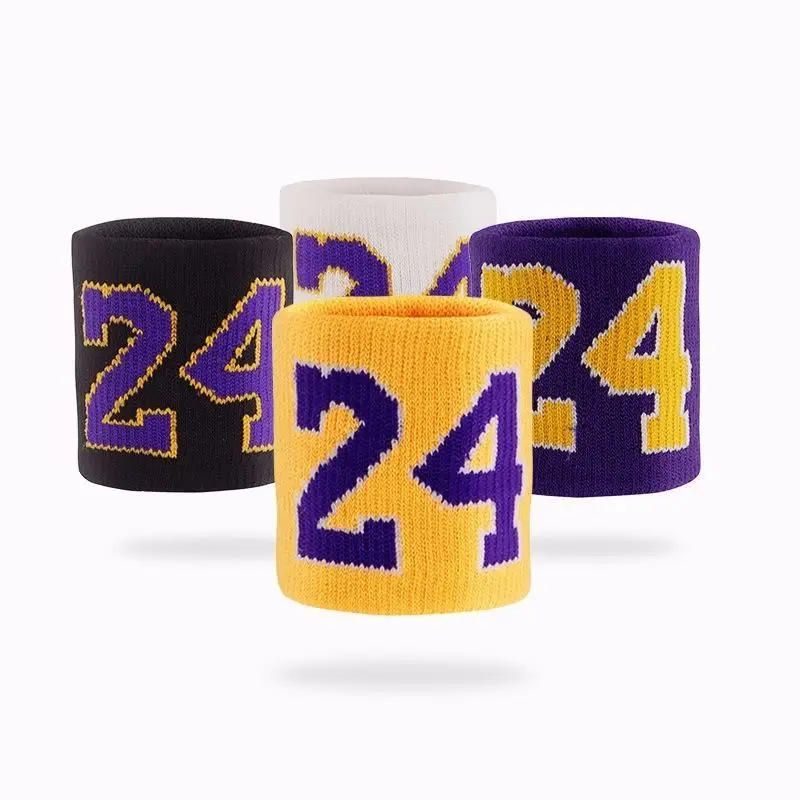 Muñequeras deportivas profesionales para baloncesto, banda para el sudor para Fitness, soporte para muñeca, envolturas para bádminton, tenis, banda de mano de algodón, 1 ud.