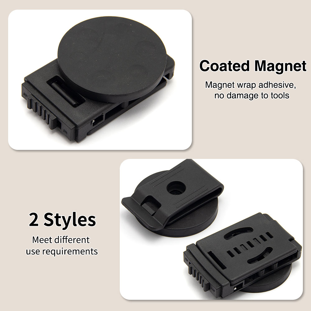 Magnetic belt buckle adjustable portable rubber wrap magnetic suction cup suction screw hardware hand tool accessories