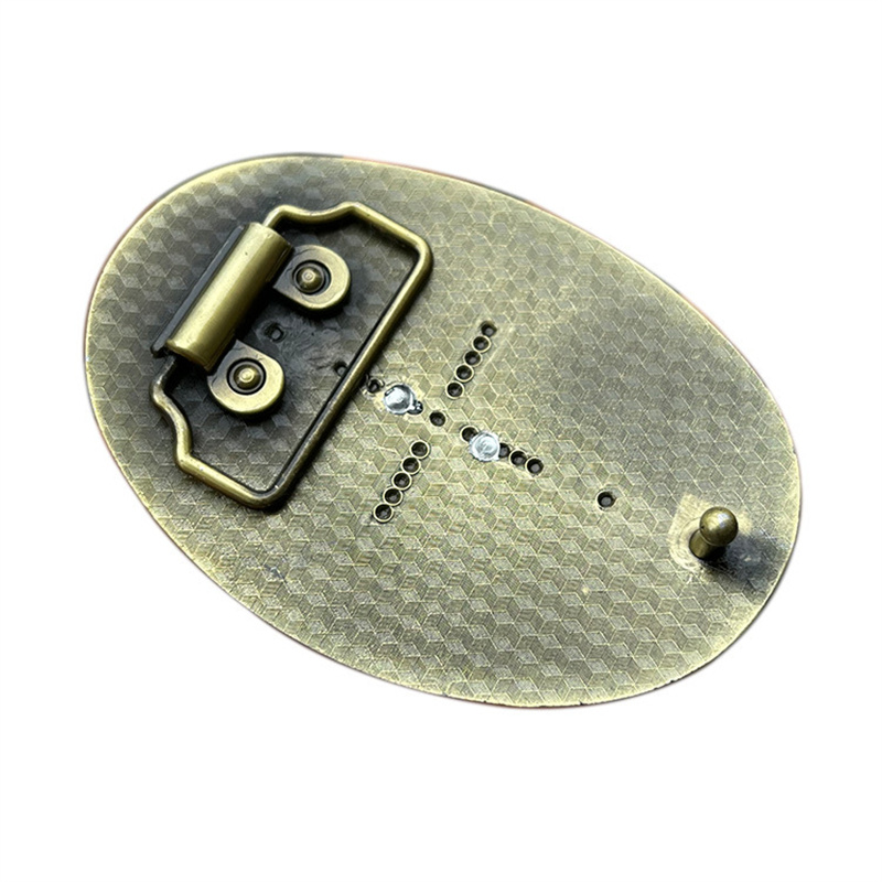 Tang Gras Blumen dekoration fünfzackige Stern Gürtels chnalle