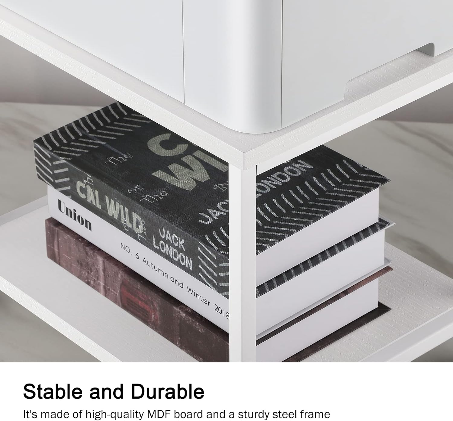 Printer Cart Printer Stand Rack with Wheels Under Desk Printer Table with Storage 2 Tier Rolling Printer Holder for Desk Shelf