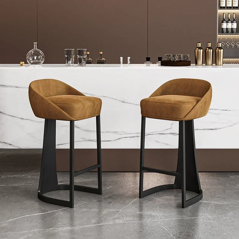 Cozinha designer bancos de barra cadeira ergonômica biblioteca meados do século bancos de barra industrial tabouret de bar móveis